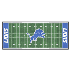 Detroit Lions Field Runner Mat - 30in. x 72in.