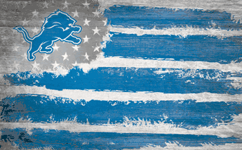 Detroit Lions Flag 11x19.