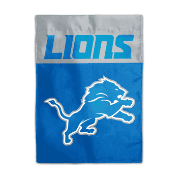 Detroit Lions Flag 13x18 Home CO