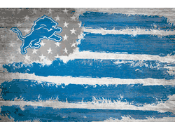 Detroit Lions Flag 17x26