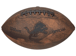 Detroit Lions Football - Vintage Throwback - 9 Inches
