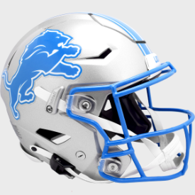 Detroit Lions Full Size Authentic SpeedFlex Football Helmet