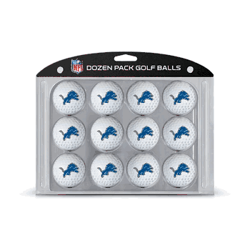 Detroit Lions Golf Balls Pack of 12