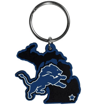 Detroit Lions Home State Flexi Key Chain