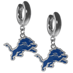 Detroit Lions Huggie Hoop Earrings