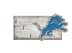 Detroit Lions Key Holder 6x12