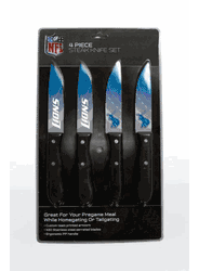 Detroit Lions Knife Set - Steak - 4 Pack