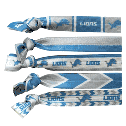 Detroit Lions Knotted Hair Tie