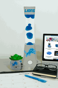 Detroit Lions Magma Lamp - Bluetooth Speaker