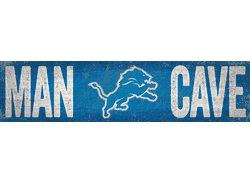 Detroit Lions Man Cave Sign