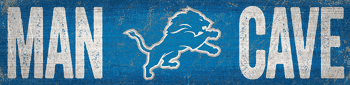 Detroit Lions Man Cave Sign