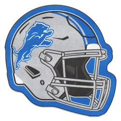 Detroit Lions Mascot Helmet Rug