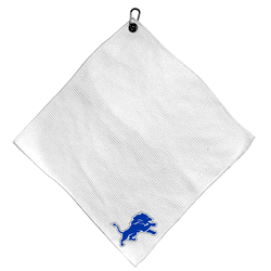 Detroit Lions Microfiber Small Towel - 15" x 15" (White)