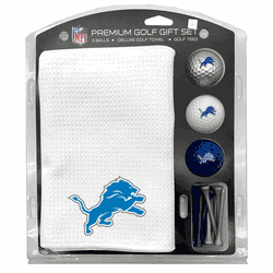Detroit Lions Microfiber Towel Gift Set - 16 x 40 (White)