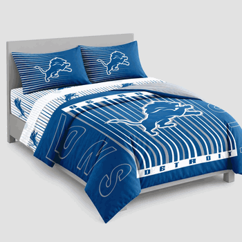 Detroit Lions Momentum Bed In A Bag Full