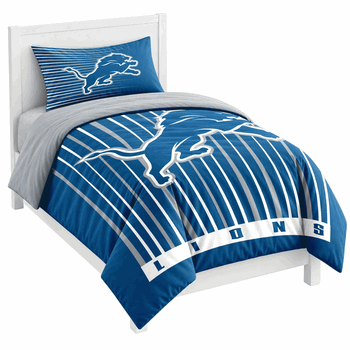 Detroit Lions Momentum Bedding Comforter Set Twin