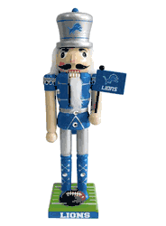 Detroit Lions NFL 12" Nutcracker