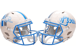 Detroit Lions NFL Full Size Replica Speed Football Helmet RETRO