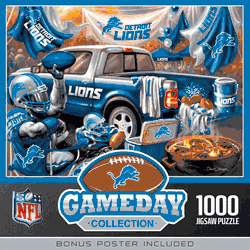 Detroit Lions NFL Gameday 1000pc Puzzle