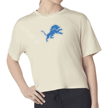 Detroit Lions NFL Kadi Turnout Tee Bone XXL