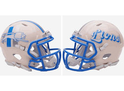 Detroit Lions NFL Mini Speed Football Helmet RETRO