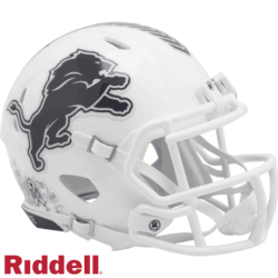Detroit Lions NFL Mini Speed Football Helmet <B>Salute To Service 2024</B>