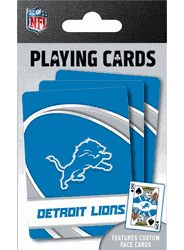 Detroit Lions NFL Playing Cards
