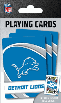 Detroit Lions NFL Playing Cards