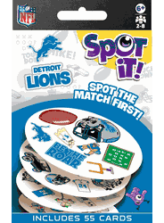 Detroit Lions NFL Spot It! Game