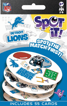 Detroit Lions NFL Spot It! Game