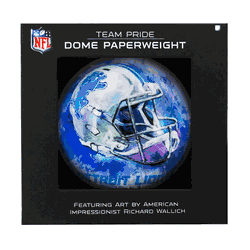Detroit Lions Paperweight Domed
