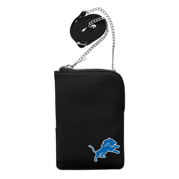 Detroit Lions Pebble Smart Purse Black