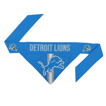 Detroit Lions Pet Bandana Small