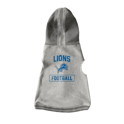 Detroit Lions Pet Hooded Crewneck Type XS
