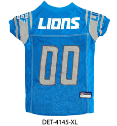 Detroit Lions Pet Mesh Jersey X-Large