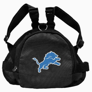 Detroit Lions Pet Mini Backpack BLCK S