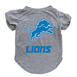 Detroit Lions Pet T-Shirt Large