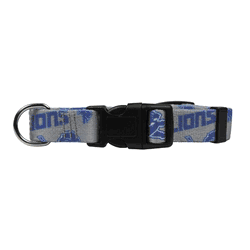 Detroit Lions Pet Team Collar Medium