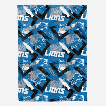 Detroit Lions Plush Throw 50x70