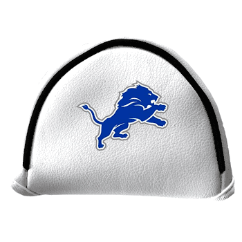 Detroit Lions Putter Cover - Mallet (White)