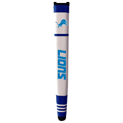 Detroit Lions Putter Grip (Colored with white stripes)