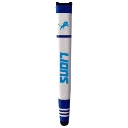 Detroit Lions Putter Grip (White with colored stripes)