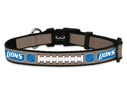 Detroit Lions Reflective Toy Football Collar