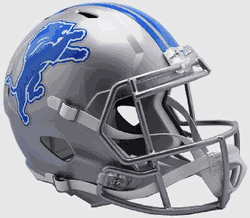 Detroit Lions Speed Replica Full Size Football Helmet
