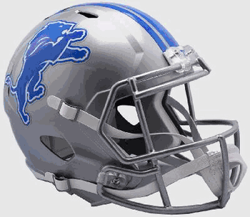 Detroit Lions Speed Replica Full Size Football Helmet