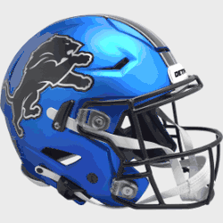Detroit Lions SpeedFlex Full Size Authentic Football Helmet 2024 Alternate (S)