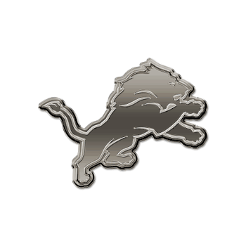 Detroit Lions Standard Antique Nickel Auto Emblem for Car/Truck/SUV