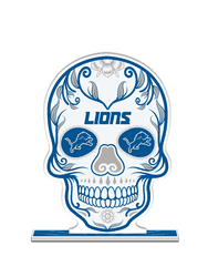 Detroit Lions Standee, Skull