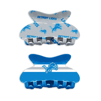 Detroit Lions Team Hair Claw Set