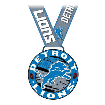 Detroit Lions Team Medallion